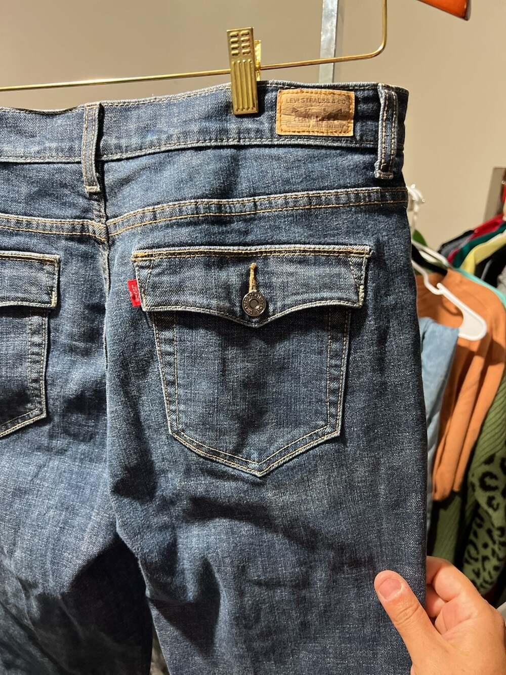 Levi's Women's Perfectly Slimming Boot Cut 512 Jeans Size 16 Short